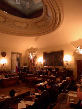 Sala Consiglio - Archivio Città metropolitana di Bologna