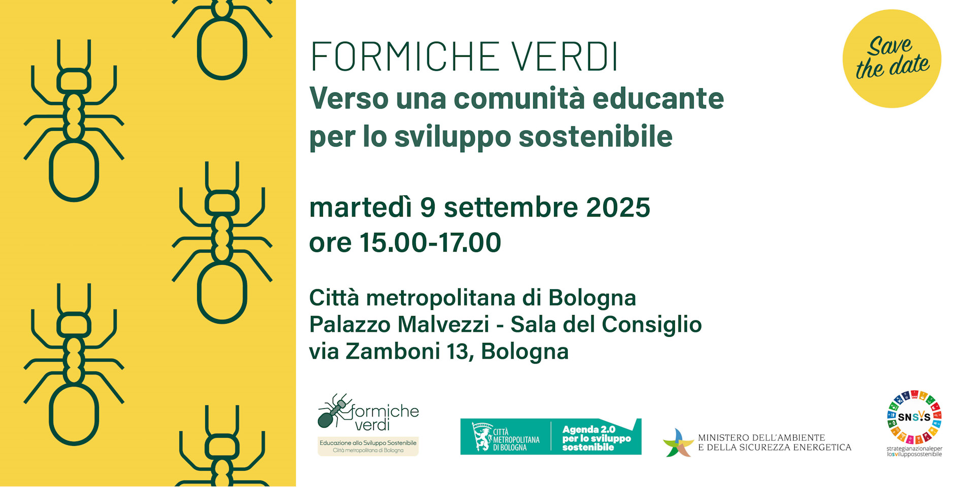 Formiche Verdi: Verso una comunità educante per lo sviluppo sostenibile"