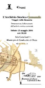 L'Archivio Storico Comunale. Viaggio nella memoria