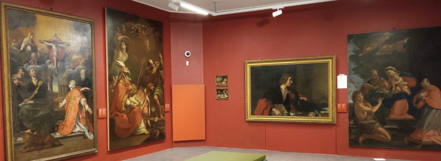 Una sala della Pinacoteca