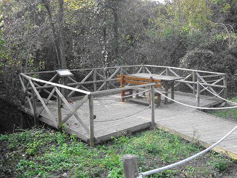 Area di sosta attrezzata presso il Buco dei Vinchi
