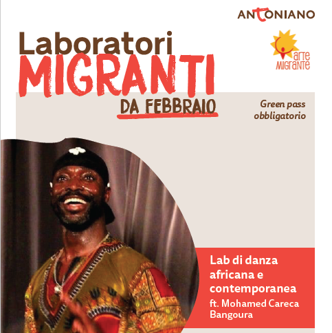 Laboratori Migranti, nuovo laboratorio di Danza Africana e Contemporanea