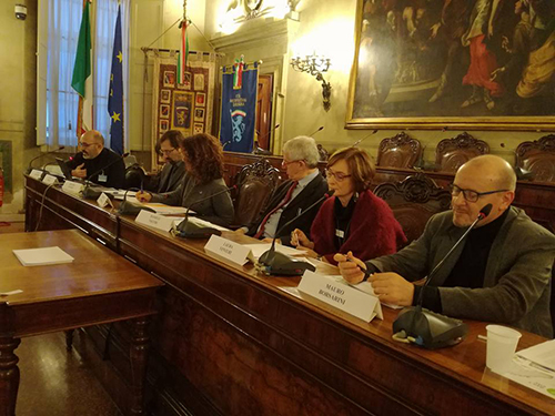 Alcuni relatori del convegno del 13 dicembre a Palazzo Malvezzi