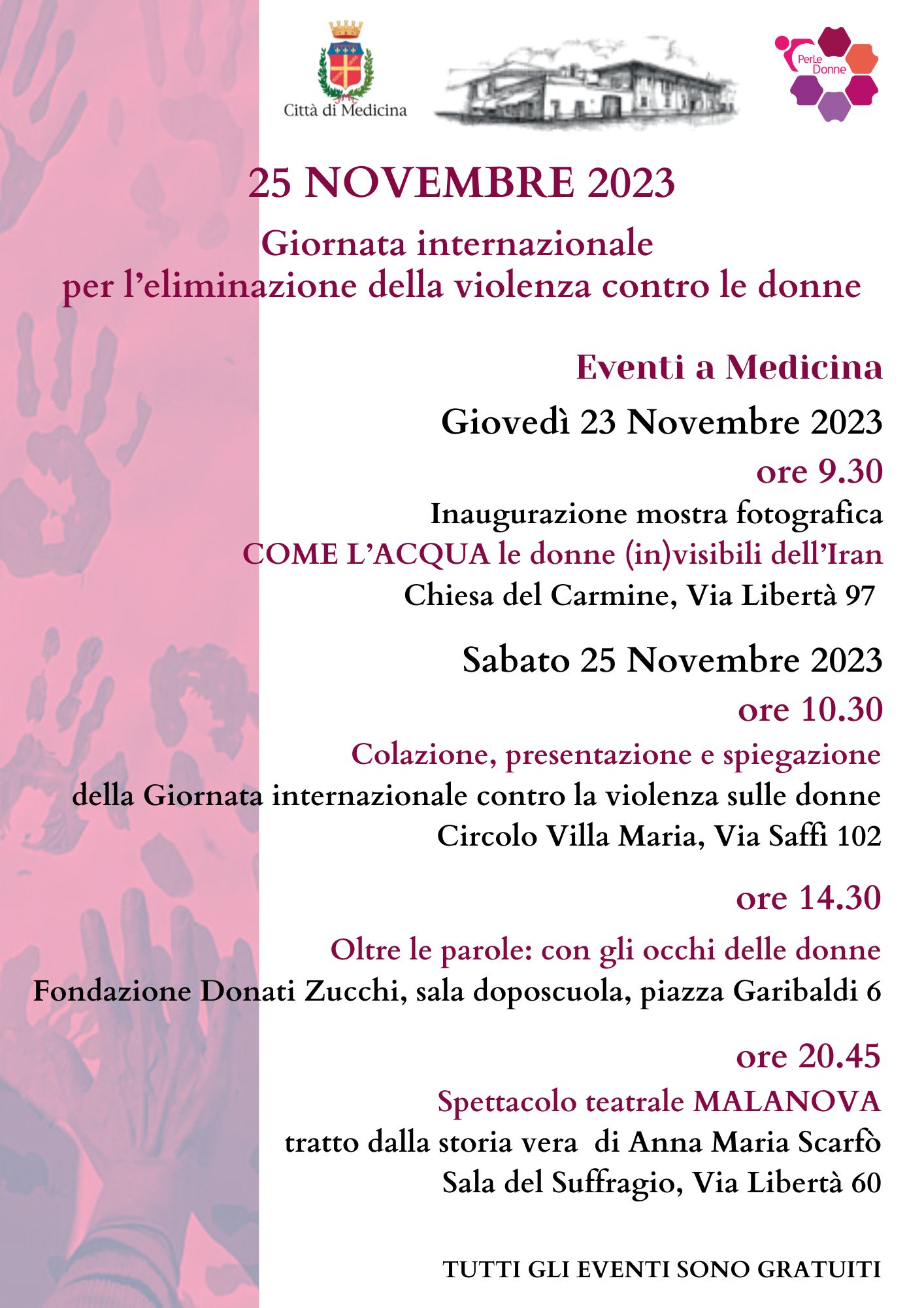 locandina eventi