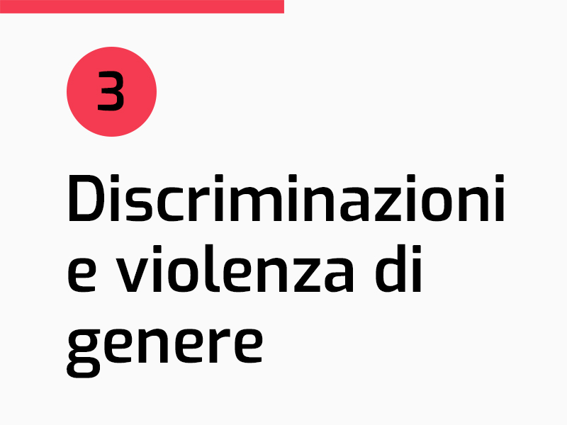 Discriminazioni e violenza di genere