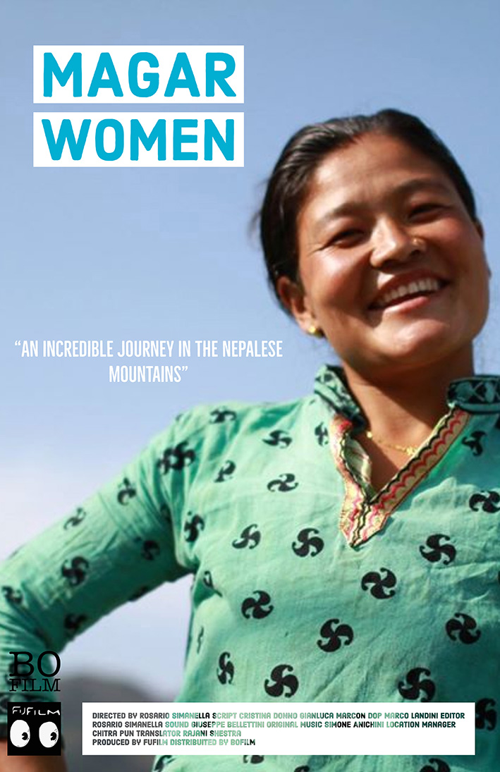 poster Magar Women di Rosario Simanella 