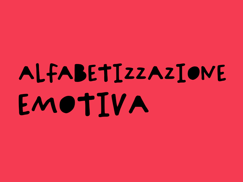 Alfabetizzazione emotiva