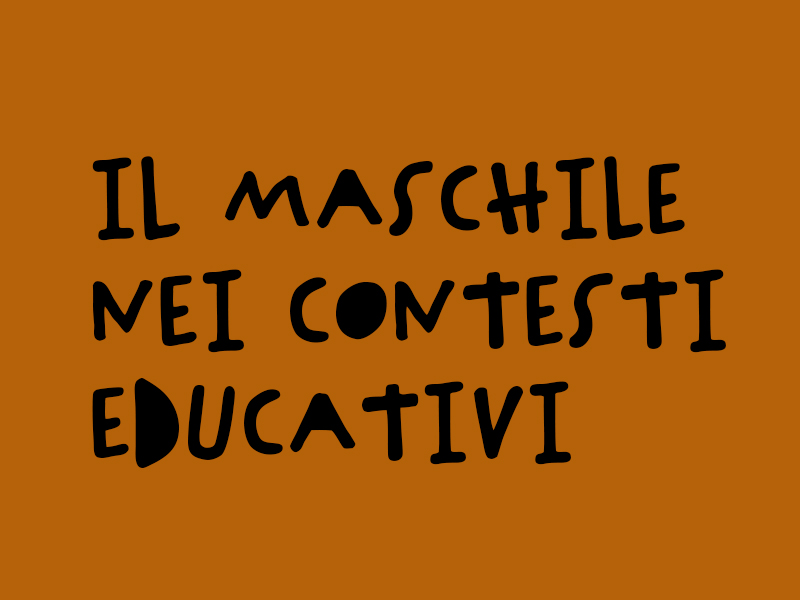 Il maschile nei contesti educativi