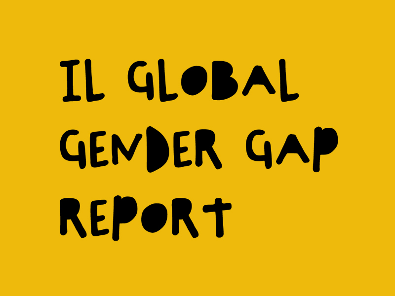 Il Global gender gap report