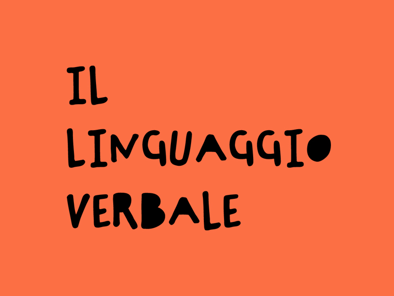 Il linguaggio verbale