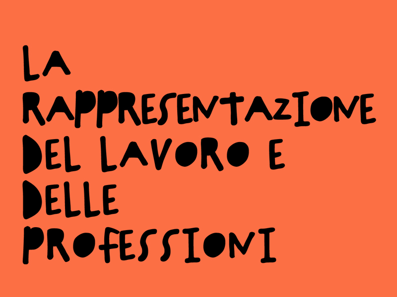 La rappresentazione del lavoro e delle professioni