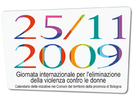 Gornata internazionale per l'eliminazione della violenza contro le donne