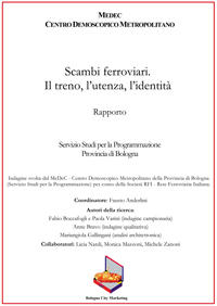 SCAMBI FERROVIARI. IL TRENO, L'UTENZA, L'IDENTITÀ_ INDAGINE MEDEC