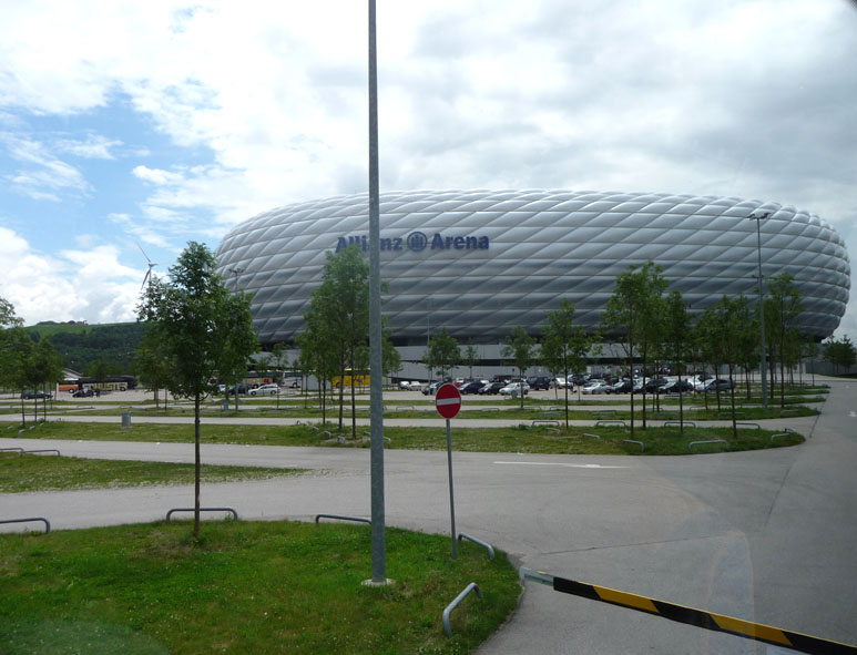 Allianz Arena-vista dello stadio