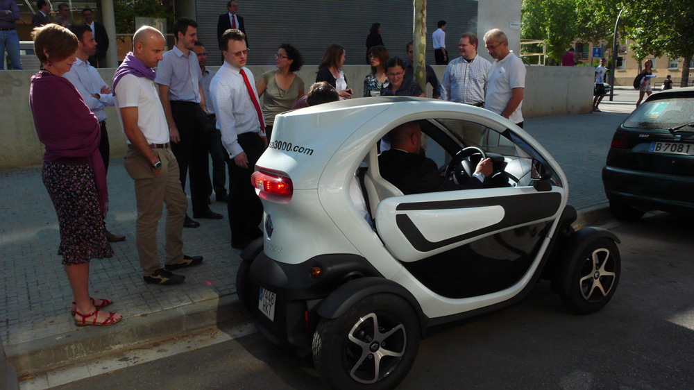 Barcellona: veicolo elettrico - Renault