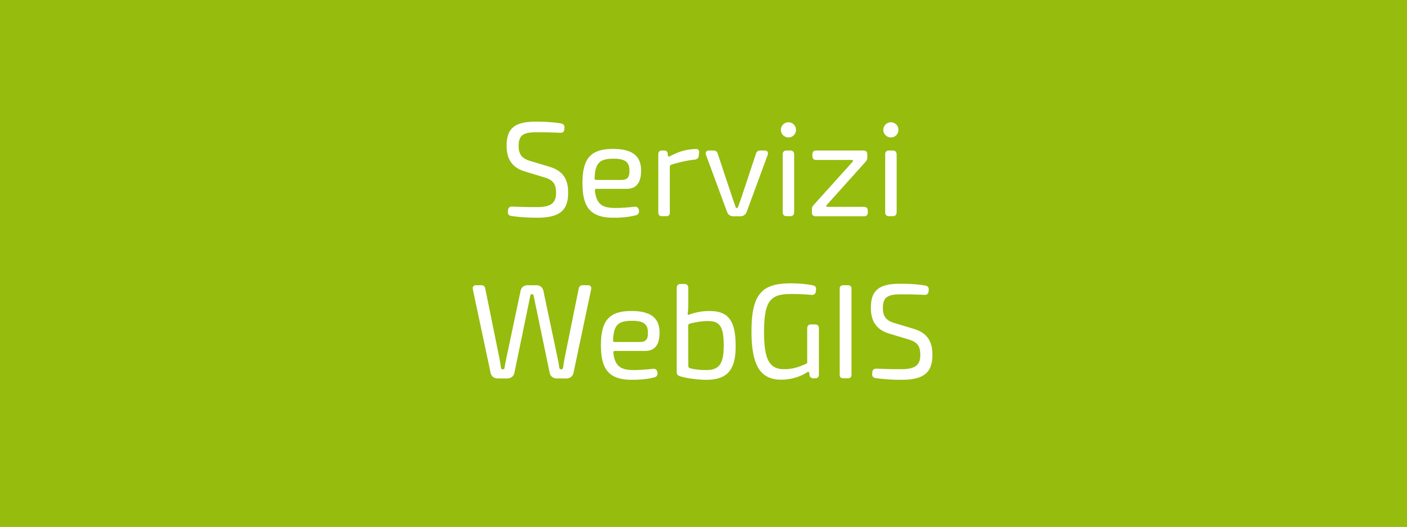 Servizi WebGis