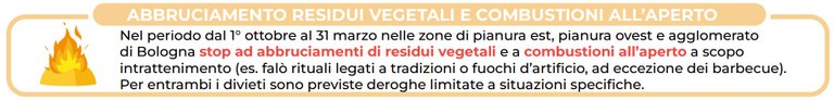 Abbruciamento vegetali