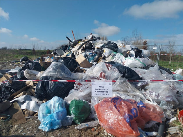 area sottoposta a sequestro