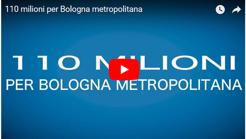 110 milioni per Bologna metropolitana