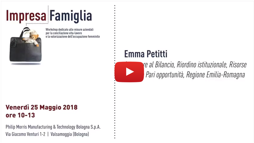 Emma Petitti,  Regione Emilia-Romagna