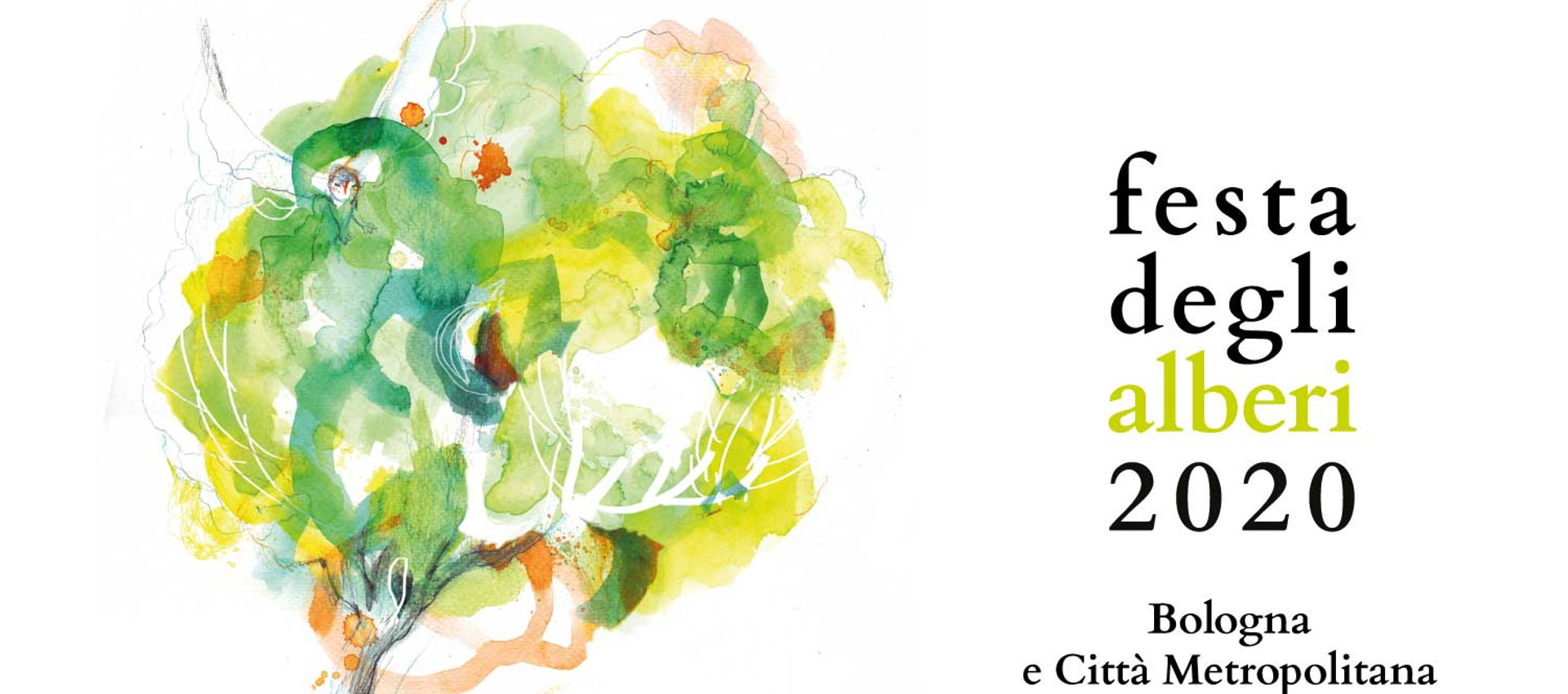 Banner della Festa degli alberi 2020 - Fondazione Villa Ghigi