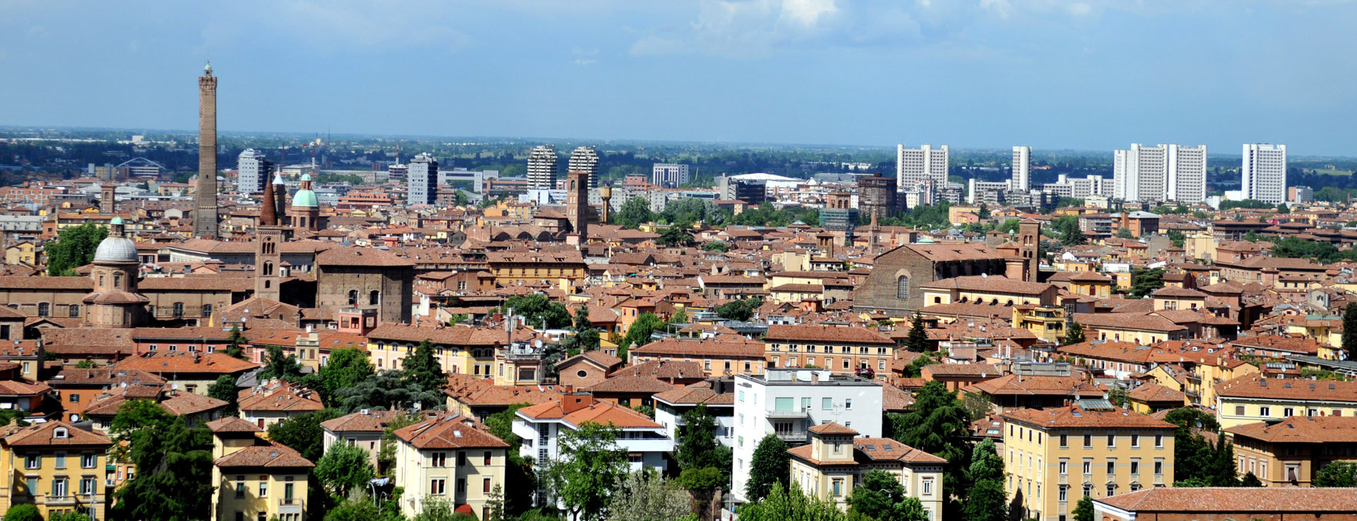 Immagine di Bologna dall'alto