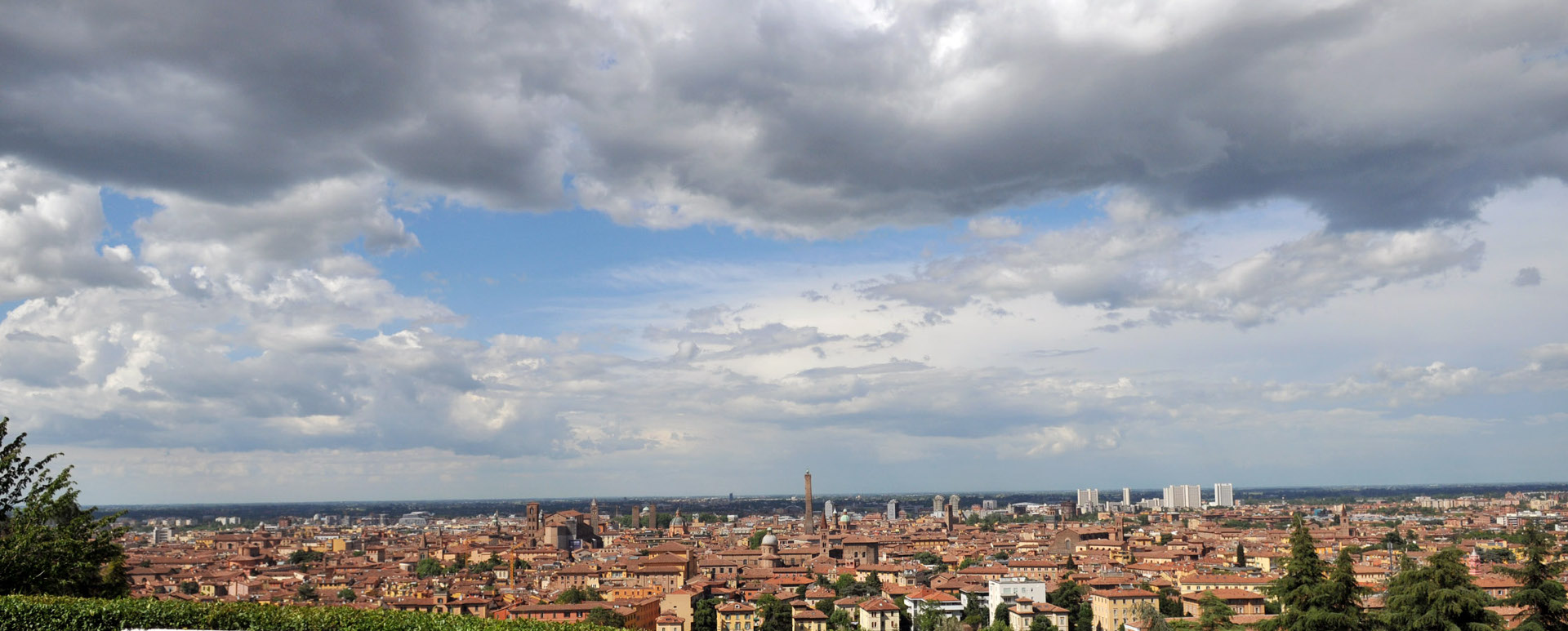 Panoramica di Bologna