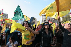 Manifestazione in Libano