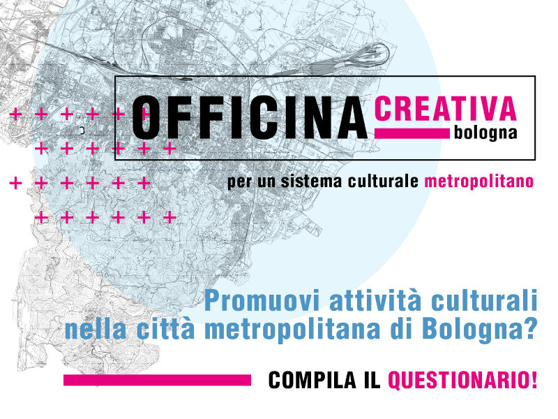 Promuovi attività culturali nella città metropolitana di Bologna? Compila il questionario!