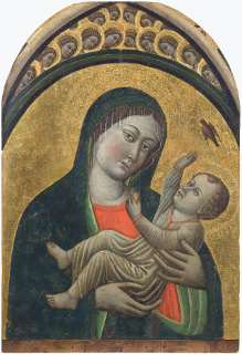 Lippo di Dalmasio (attivo dal 1377 al 1410) - Madonna col Bambino