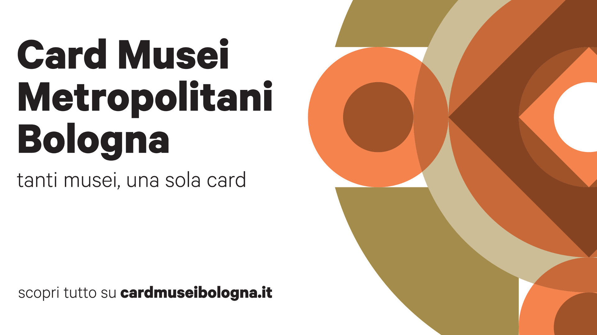 Un anno di Card Musei Metropolitani Bologna, pensata anche per cinema e teatri