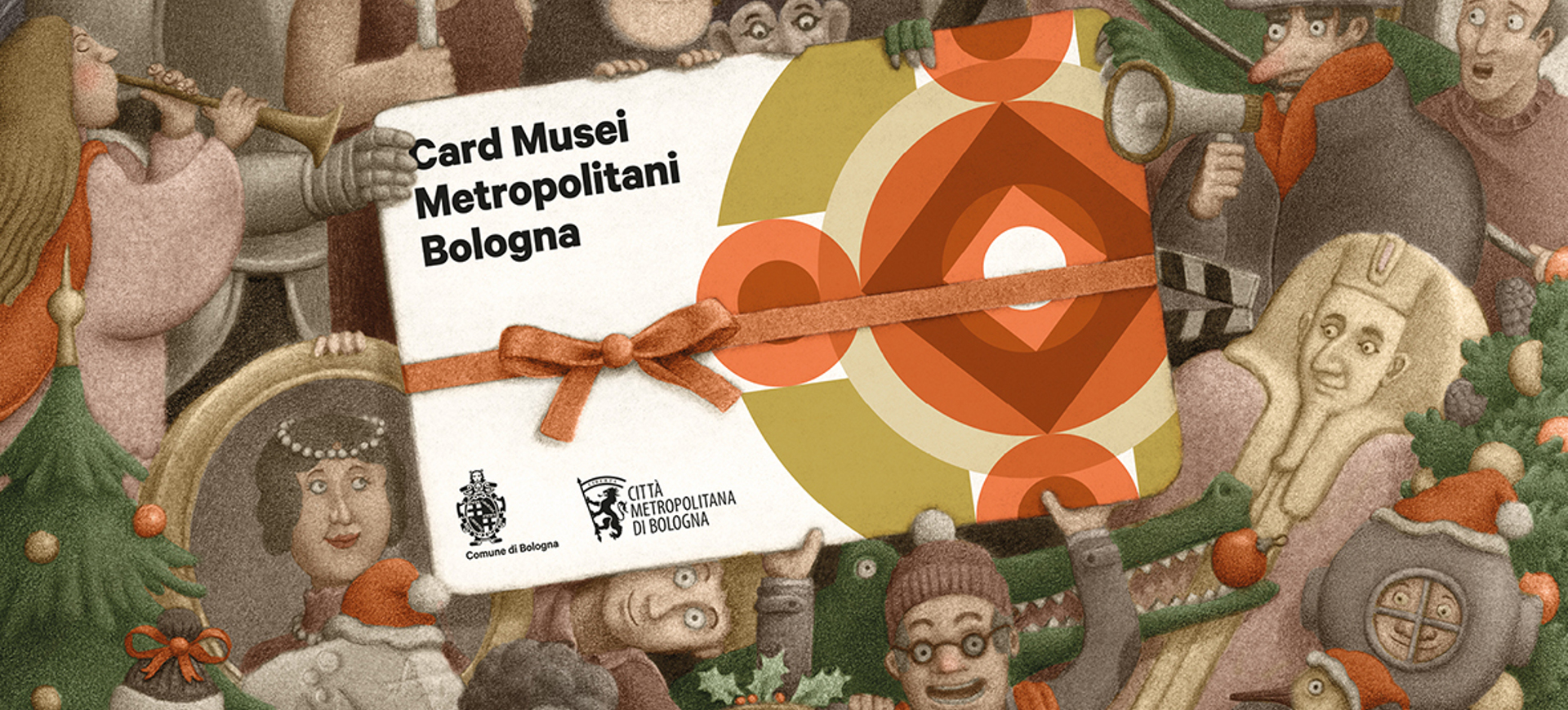 Immagine della campagna di promozione della Card Musei Metropolitani