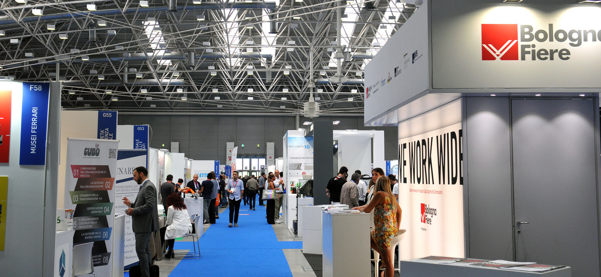 Interno Fiera di Bologna