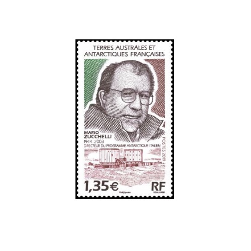 Emesso dalla Francia un francobollo dedicato a Mario Zucchelli e alla ricerca italiana in Antartide