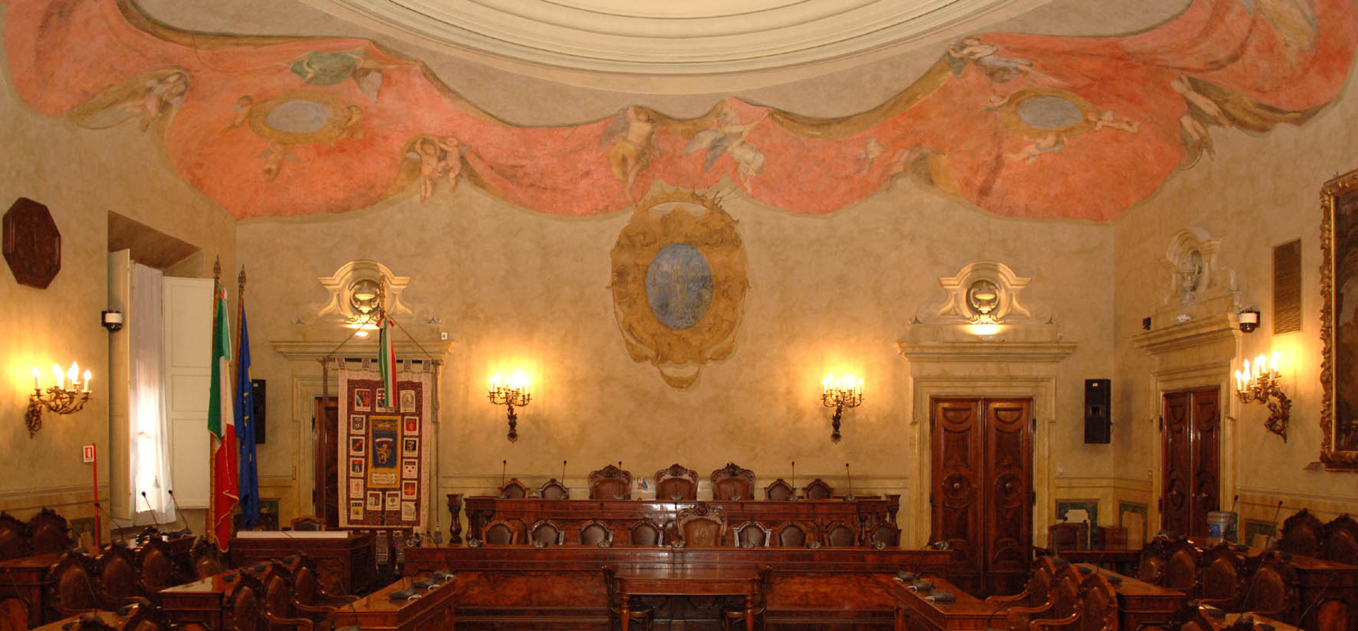 Sala Consiglio di Palazzo Malvezzi de' Medici