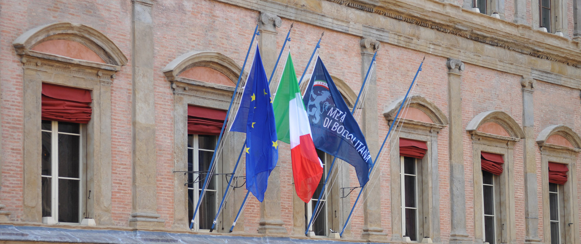 Facciata di palazzo Malvezzi - Archivio Città metropolitana di Bologna