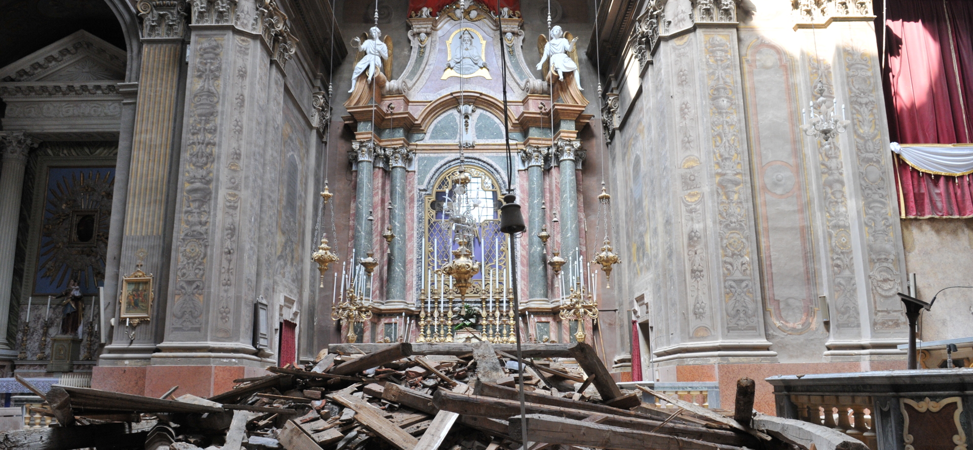 Terremoto a Pieve di Cento 2012 - Colleggiata di Santa Maria Maggiore