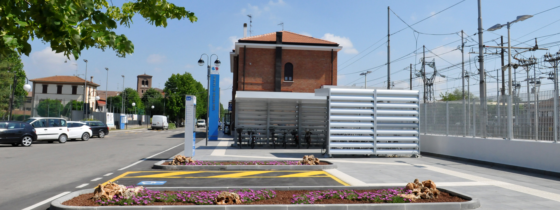 Foto: Stazione ferroviaria di San Pietro in Casale - Archivio Città metropolitana di Bologna