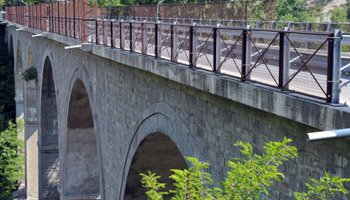 Un ponte sulla SP 610
