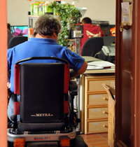 Foto centro internet per disabili