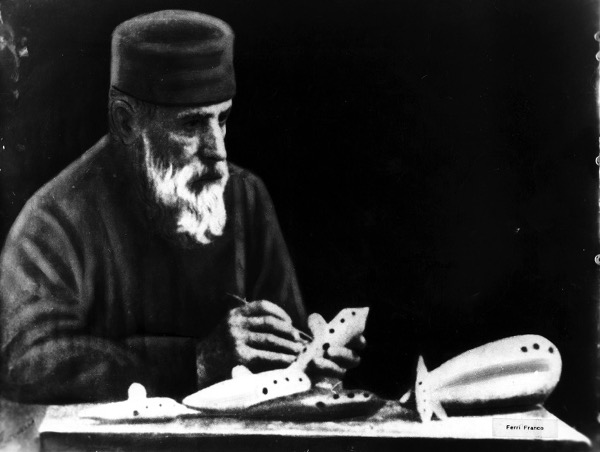 Foto: Giuseppe Donati in una foto del 1909 (prop. Archivio Montanari-Pazzaglia)