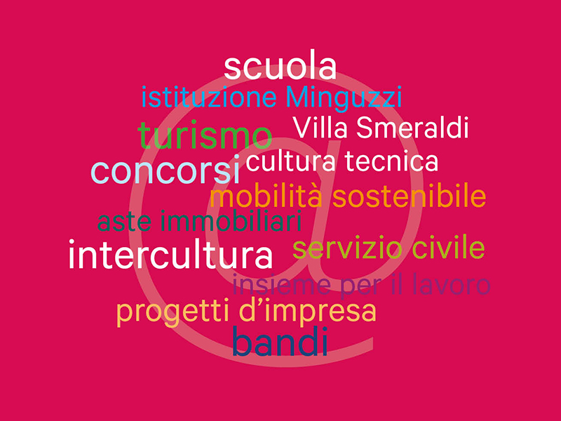 Iscriviti alle newsletter tematiche della Città metropolitana