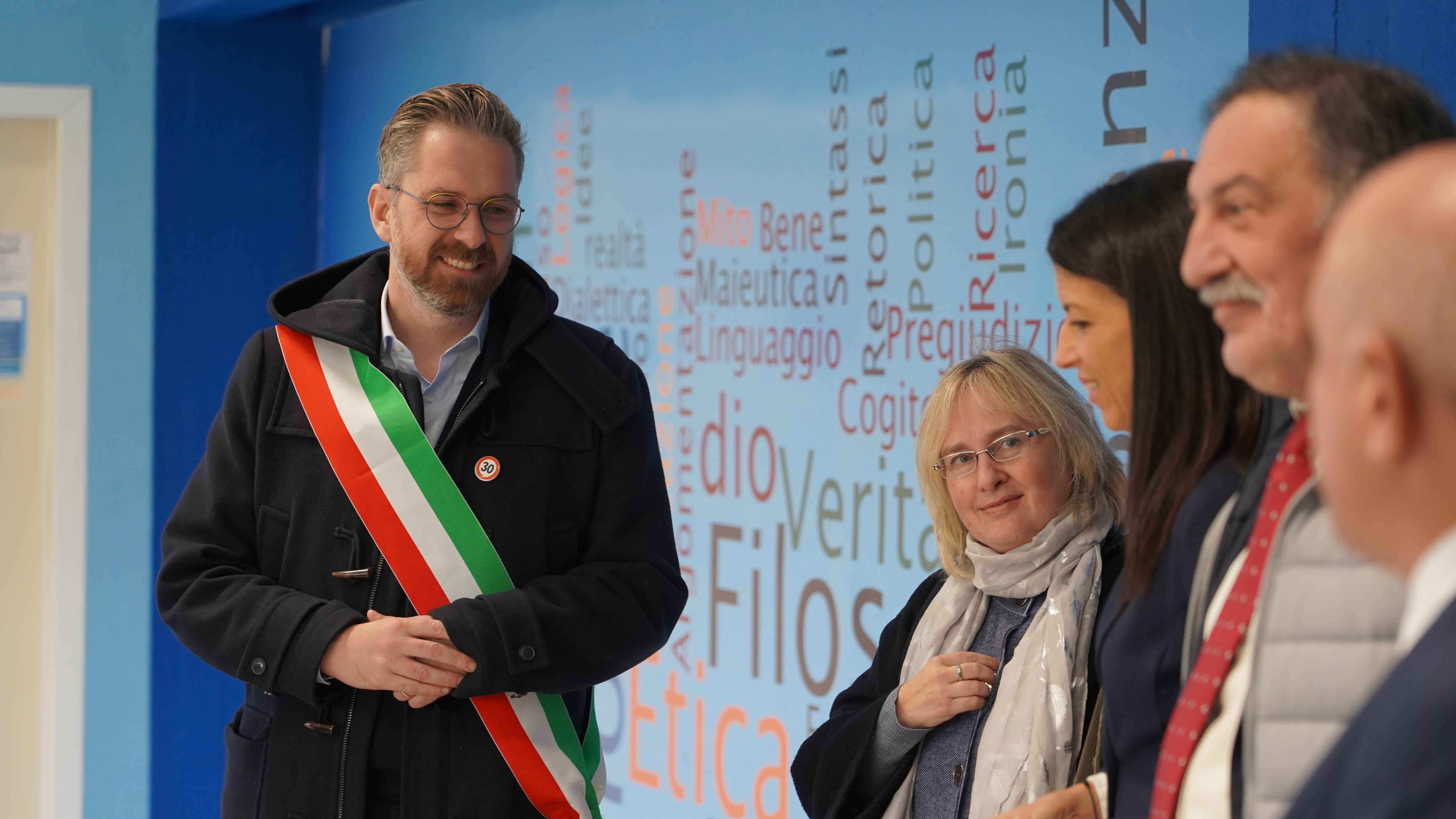 Istituto Belluzzi Fioravanti, il sindaco Matteo Lepore inaugura la nuova biblioteca