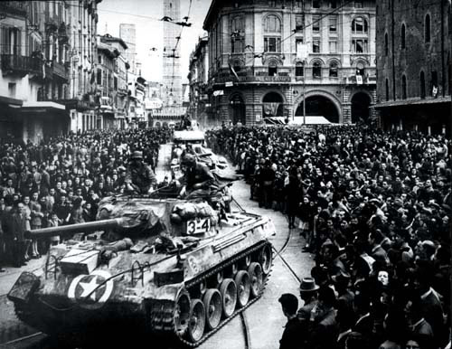 Bologna liberata il 21 aprile 1945