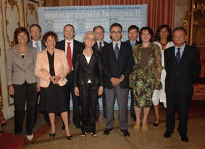 01/07/2009 - Presentata a palazzo Malvezzi la nuova Giunta provinciale