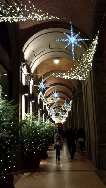 24/12/2013 - Portico di via Farini. Foto di: Alessandro Orsoni