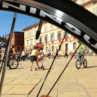 Bimbi in bici a Castel San Pietro Terme