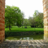 Veduta dalle mura del castello dei Manzoli