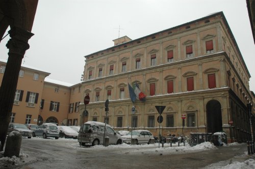 22/12/2009 - Nevicata a Bologna, palazzo Malvezzi - Foto Archivio Provincia di Bologna