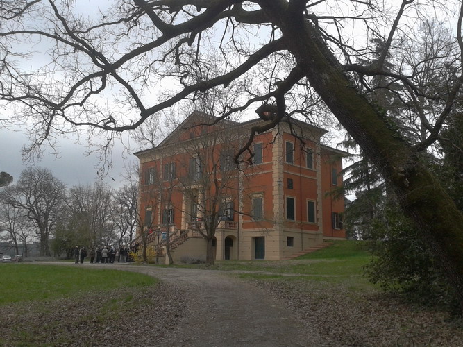 25 marzo, Ozzano dell'Emilia, la Palazzona di Maggio. Foto di Cristina Mazzoli